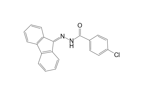 Benzhydrazide, 4-chloro-N2-(9-fluorenylideno)-