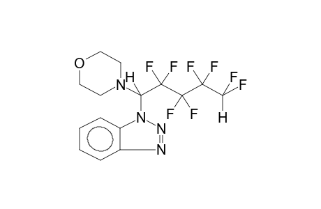 1,5-DIHYDRO-1-(BENZOTRIAZOL-1-YL)-1-MORPHOLINOOCTAFLUOROPENTANE