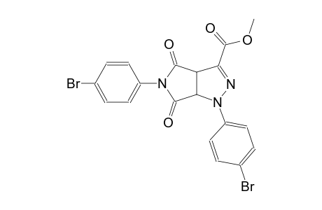 methyl 1,5-bis(4-bromophenyl)-4,6-dioxo-1,3a,4,5,6,6a-hexahydropyrrolo[3,4-c]pyrazole-3-carboxylate