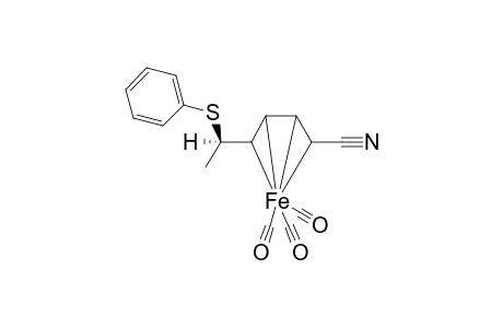 (2RS,5SR,6SR,2E,4E)-Tricarbonyl-[.eta(4).-(2->5)-6-(phenylthio)hepta-2,4-diene-1-nitrile]-iron