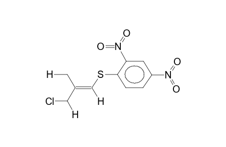(E)-1-(2,4-DINITROPHENYLTHIO)-2-METHYL-3-CHLOROPROP-1-ENE