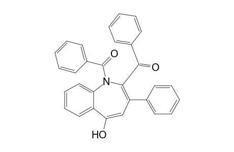 N(1)-Benzoyl-2-benzoyl-3-phenyl-5-hydroxybenzoazepine