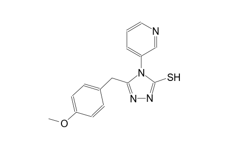 4H-1,2,4-triazole-3-thiol, 5-[(4-methoxyphenyl)methyl]-4-(3-pyridinyl)-