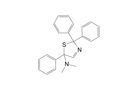 2,5-Dihydro-N,N-dimethyl-2,2,5-triphenyl-1,3-thiazol-5-amine