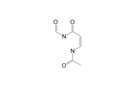 N-[(Z)-3-acetamidoacryloyl]formamide