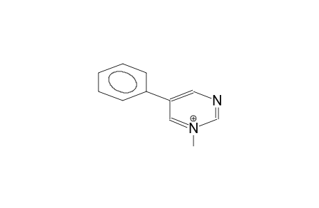 1-methyl-5-phenyl-1-pyrimidinium