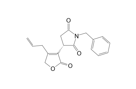 (S)-3-(4-allyl-2-oxo-2,5-dihydrofuran-3-yl)-1-benzylpyrrolidine-2,5-dione