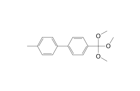 1,1'-Biphenyl, 4-methyl-4'-(trimethoxymethyl)-