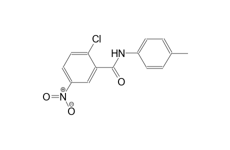 2-Chloro-N-(4-methylphenyl)-5-nitrobenzamide