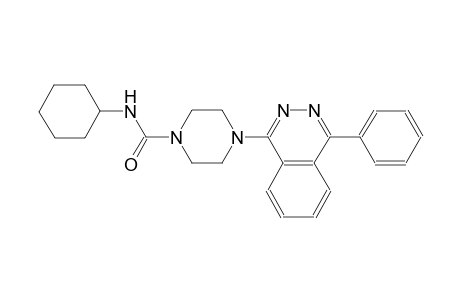 N-cyclohexyl-4-(4-phenyl-1-phthalazinyl)-1-piperazinecarboxamide