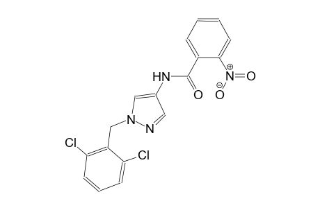 N-[1-(2,6-dichlorobenzyl)-1H-pyrazol-4-yl]-2-nitrobenzamide