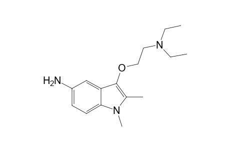 3-(2-Diethylamino-ethoxy)-1,2-dimethyl-1H-indol-5-ylamine
