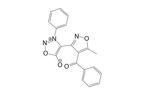3-Phenyl-4-(4'-methyl-5'-benzoyloxazol-3'-yl)sydnone