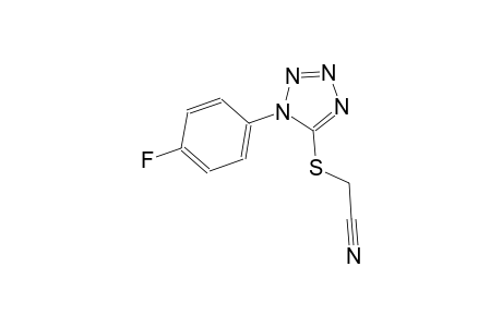 ([1-(4-Fluorophenyl)-1H-tetraazol-5-yl]sulfanyl)acetonitrile