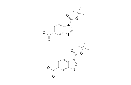 1-[[(1,1-DIMETHYLETHYL)-OXY]-CARBONYL]-1H-BENZIMIDAZOLE-5-CARBOXYLIC-ACID