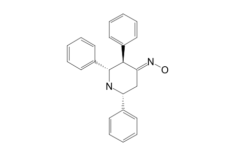 2,3,6-TRIPHENYL-PIPERIDIN-4-ONE-OXIME