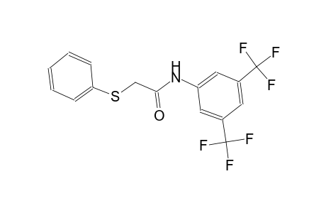 N-[3,5-bis(trifluoromethyl)phenyl]-2-(phenylsulfanyl)acetamide