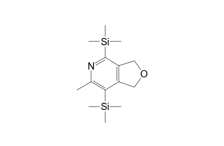 Furo[3,4-c]pyridine, 1,3-dihydro-6-methyl-4,7-bis(trimethylsilyl)-