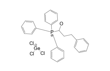(3-PHENYL-1-HYDROXYPROPYL)-TRIPHENYLPHOSPHONIUM-TRICHLOROGERMANATE