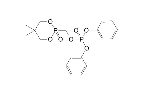 (5,5-dimethyl-2-oxo-1,3,2.lambda.5-dioxaphosphinan-2-yl)methyl diphenyl phosphate