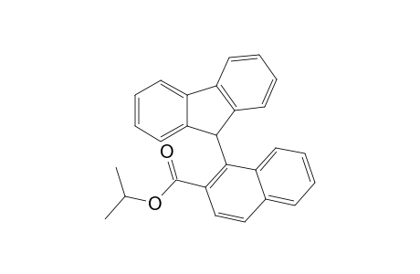 Isopropyl sp-1-(9'-fluorenyl)naphthalene-2-carboxylate