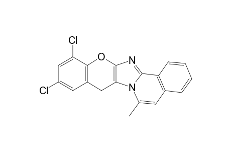 10,12-Dichloro-6-Methyl-8H-chromeno[2',3':4,5]imidazo[2,1-a]isoquinoline