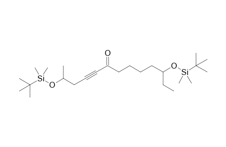 2,11-bis[(t-Butyldimethylsilyl)oxy]-tridec-4-yn-6-one