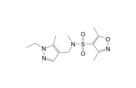 4-isoxazolesulfonamide, N-[(1-ethyl-5-methyl-1H-pyrazol-4-yl)methyl]-N,3,5-trimethyl-