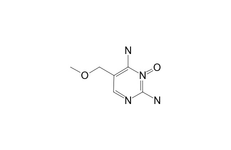 2,4-DIAMINO-5-METHOXYMETHYL-PYRIMIDINE-3-OXIDE