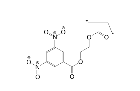 Poly[1-methyl-1-(3,5-dinitrobenzoyloxyethyleneoxycarbonyl)ethylene]