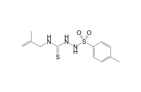 N-(2-methylallyl)-2-tosylhydrazinecarbothioamide