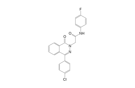 2-(4-(4-chlorophenyl)-1-oxo-2(1H)-phthalazinyl)-N-(4-fluorophenyl)acetamide