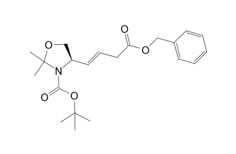 (R)-4-((E)-3-Benzyloxycarbonyl-propenyl)-2,2-dimethyl-oxazolidine-3-carboxylic acid tert-butyl ester