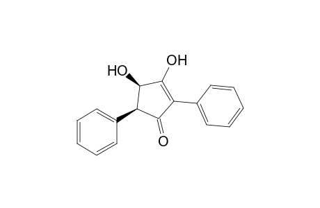 (+-)-cis-3,4-Dihydroxy-2,5-diphenyl-2-cyclopenten-1-one