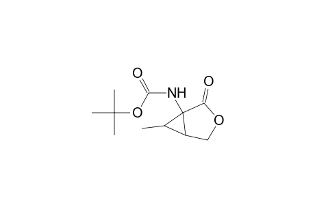 1-[(tert-Butoxycarbonyl)amino]-6-methyl-2-oxo-3-oxabicyclo[3.1.0]hexane