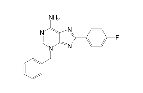 3-Benzyl-8-(4-fluorophenyl)adenine