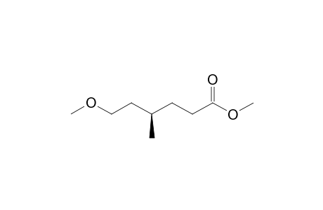 (4R)-6-methoxy-4-methyl-hexanoic acid methyl ester