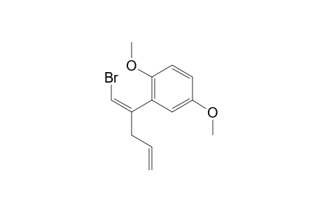 (Z)-1-bromo-2-(2,5-dimethoxyphenyl)-1,4-pentadiene