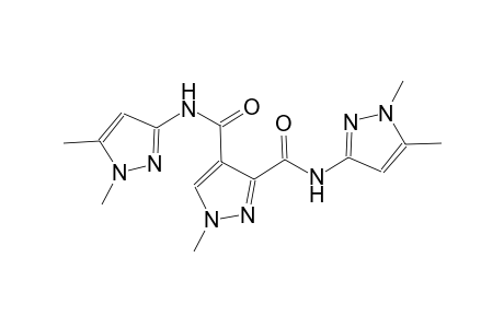 1H-pyrazole-3,4-dicarboxamide, N~3~,N~4~-bis(1,5-dimethyl-1H-pyrazol-3-yl)-1-methyl-