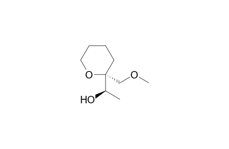 (1R)-1-[(2R)-2-(methoxymethyl)-2-oxanyl]ethanol