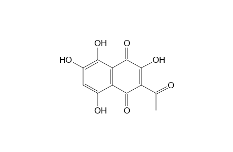 2-ACETYL-3,5,6,8-TETRAHYDROXY-1,4-NAPHTHOQUINONE