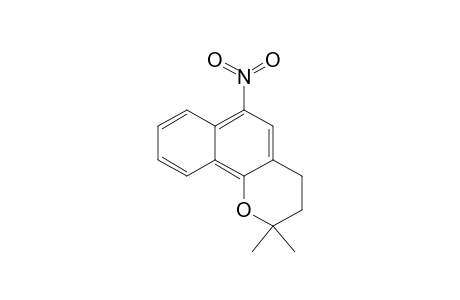 2,2-Dimethyl-6-nitro-3,4-dihydrobenzo[h]chromene