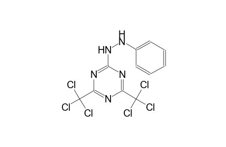 1,3,5-triazine, 2-(2-phenylhydrazino)-4,6-bis(trichloromethyl)-
