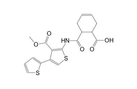 6-((4'-(methoxycarbonyl)-[2,3'-bithiophen]-5'-yl)carbamoyl)cyclohex-3-enecarboxylic acid