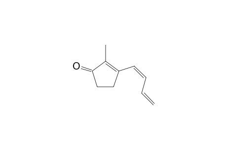 2-Cyclopenten-1-one, 3-(1,3-butadienyl)-2-methyl-, (Z)-