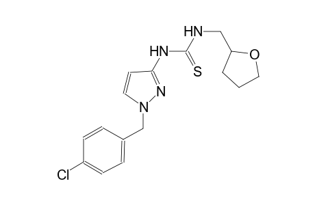 N-[1-(4-chlorobenzyl)-1H-pyrazol-3-yl]-N'-(tetrahydro-2-furanylmethyl)thiourea