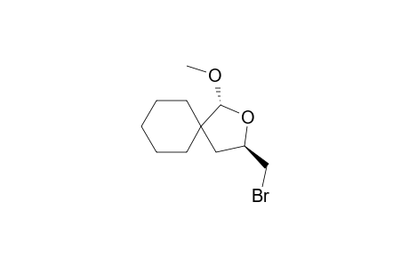 trans-3-(Bromomethyl)-1-methoxy-2-oxabicyclo[4,5]undecane