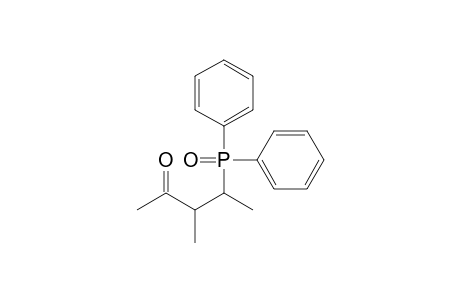 2-Pentanone, 4-(diphenylphosphinyl)-3-methyl-