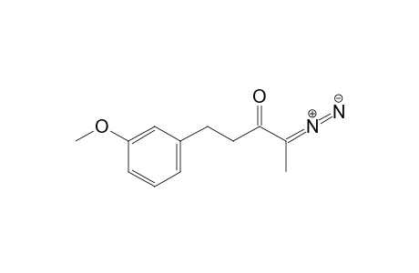 2-Diazo-5-(3'-methoxyphenyl)pentan-3-one