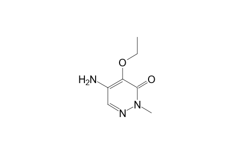 5-amino-4-ethoxy-2-methyl-3(2H)-pyridazinone